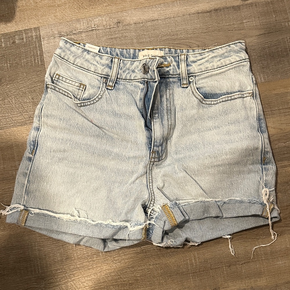 PacSun Light Blue Jean Shorts